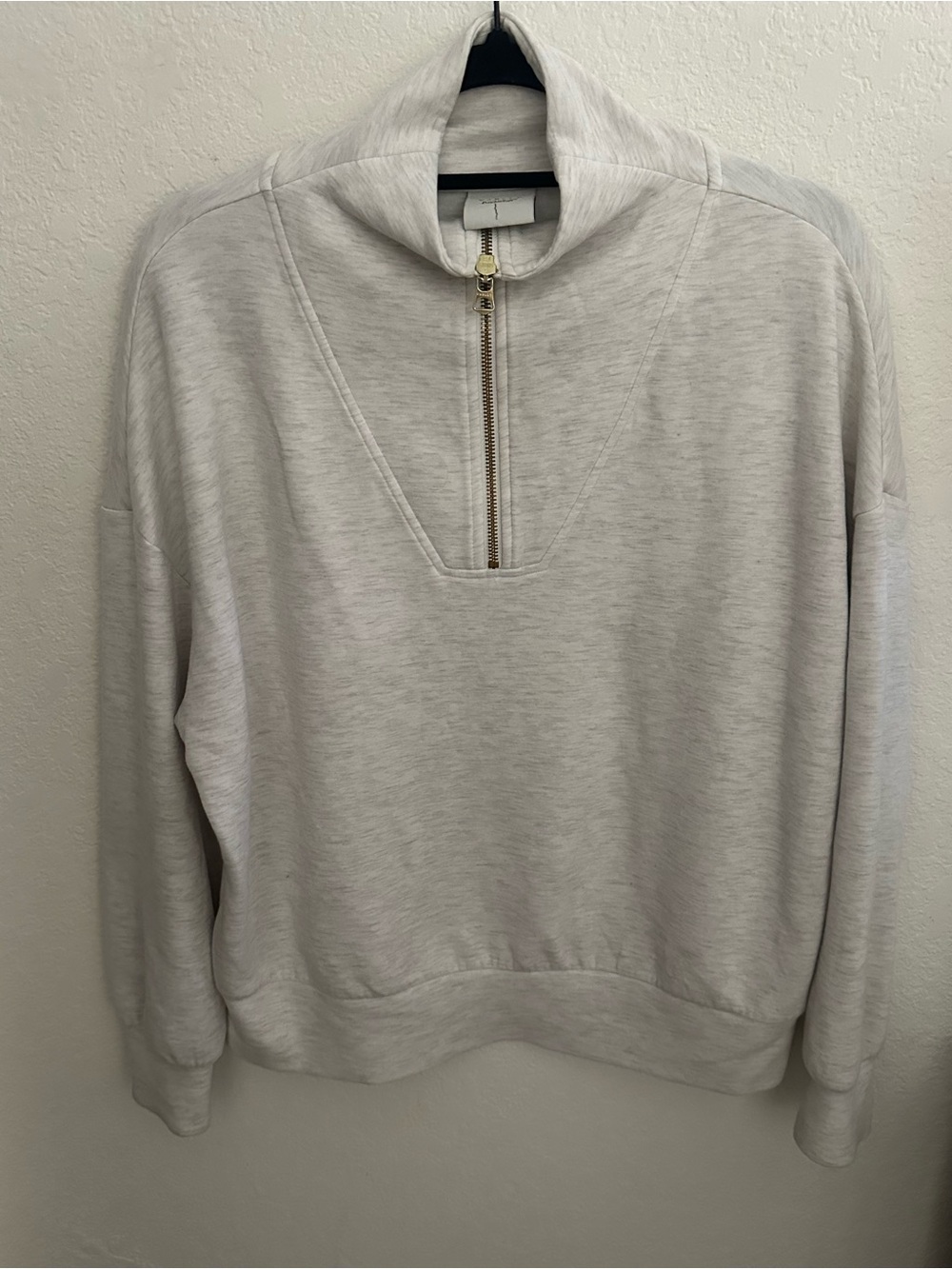 Varley Women's Half-Zip Pullover in Light Heather